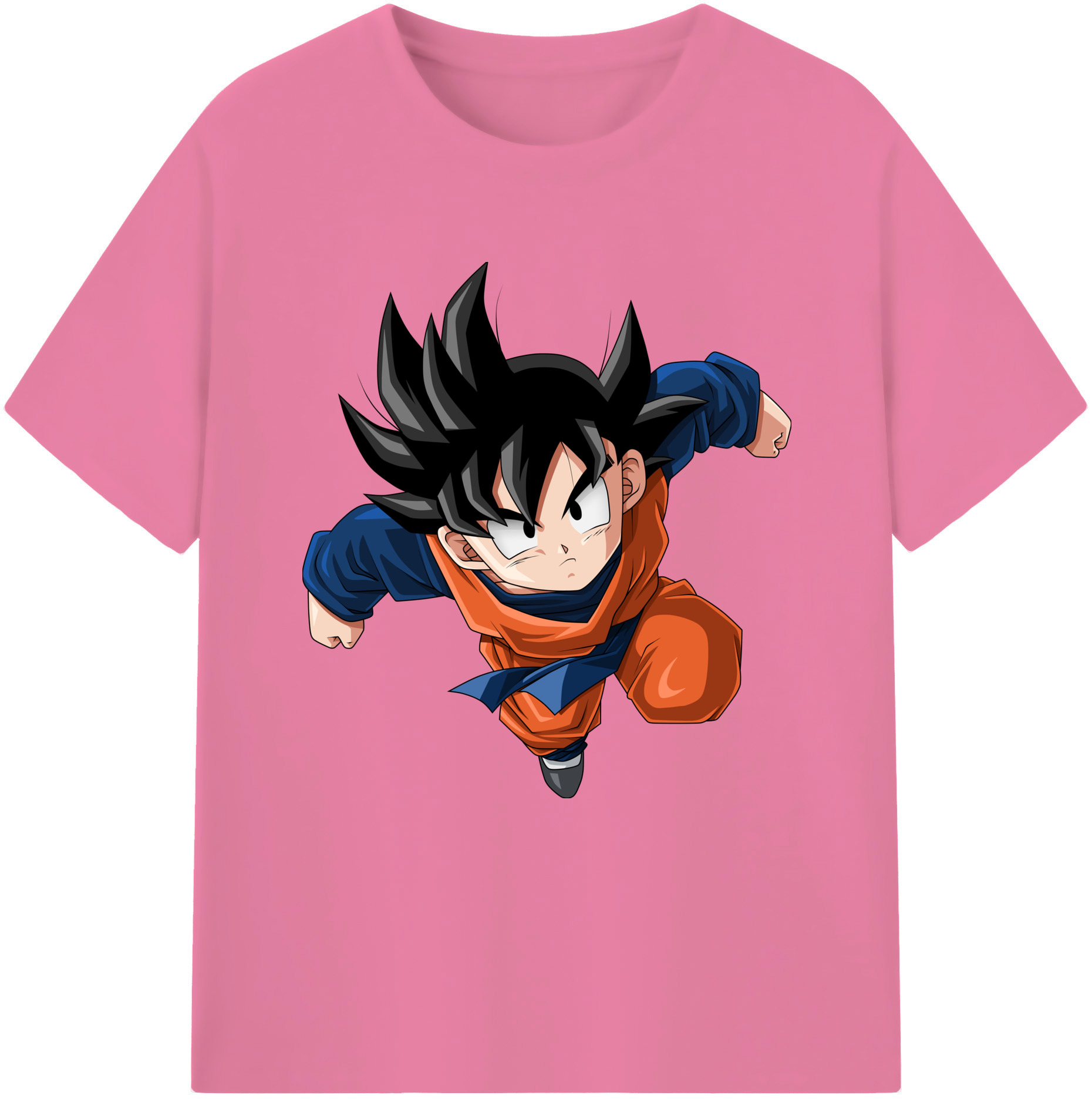 （画像用） ドラゴンボール 孫悟空（そん ごくう）Son Goku カカロット DRAGON BALL Kakarotto 綿100％半袖Tシャツ（フロントプリント）